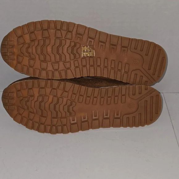 SHEIN Brown and Gold Flats Moccasin-Style Loafers - Picture 10 of 11